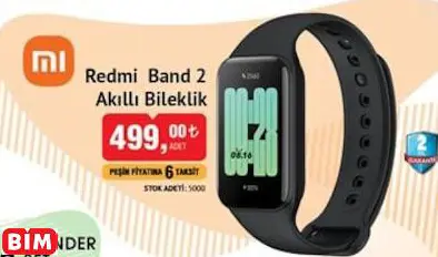 XİAOMİ REDMİ BAND 2 AKILLI BİLEKLİK XİAOMİ REDMİ BAND 2 AKILLI BİLEKLİK